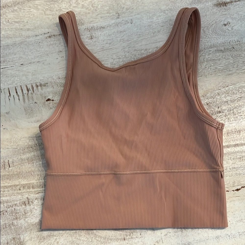 Power Pivot Tank Top Tan
